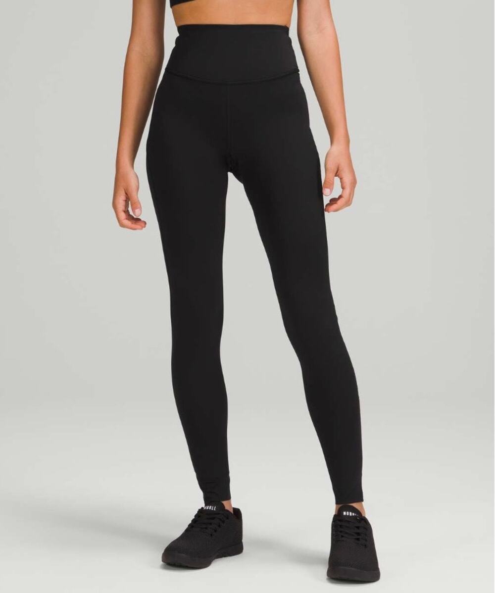 Lululemon Base Pace High-Rise Tight 28" Leggings Black Sz 4 Running Nulux Gym